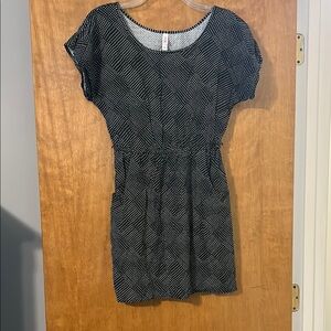 Black and White Women's Dress